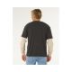 2. RIP CURL Inner Visions Smashed Langarmshirt Schwarz