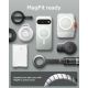 9. Spigen Ultra Hybrid Mag MagSafe Hülle für Google Pixel 11 Pro – Transparent und Weiß