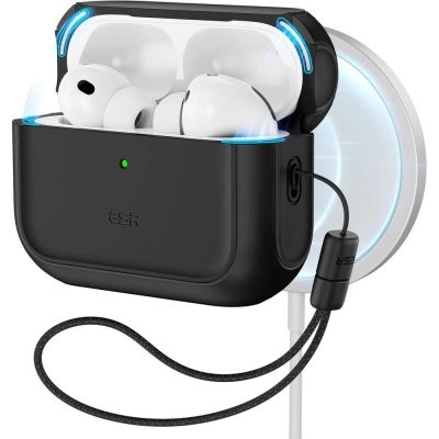 ESR Orbit HaloLock MagSafe Hülle für AirPods Pro 3 – Schwarz