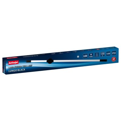 5. Activejet AJE-LUNGO Schwarze LED-Wandleuchte