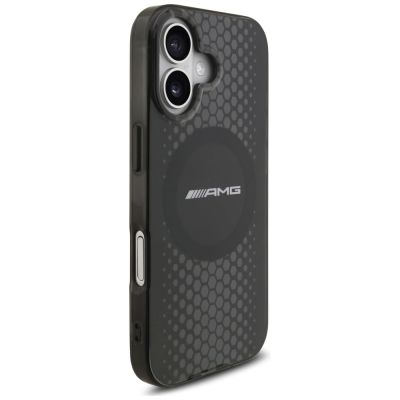 4. AMG Double Layer Transparent Graphics MagSafe Hülle für iPhone 17 - Schwarz