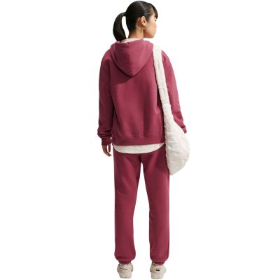 7. Nike Studio Fleece Damen-Sweatshirt, mittelschwer, Pink IM8504 654