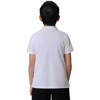 3. Poloshirt für Jungen, Größe 4F M662, weiß, 4FJWSS26TPTSM662, Größe 10S