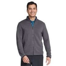 Skechers The Hoodless Hoodie Ottoman Jacket JA25-BKCC Grau L