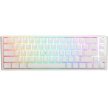Ducky One 3 Classic Pure White SF Gaming-Tastatur USB Deutsch Weiß