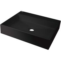 Granit-Waschbecken mit Armaturenplatz – 500 x 400 mm