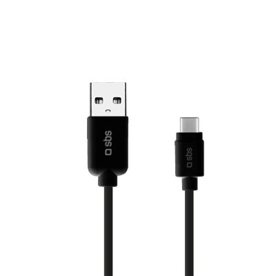 4. SBS TECABLETYC1KPOS USB-A – USB-C-Kabel 1 m – Schwarz