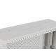3. Lanberg Rack-Schrank, Wandmontage, 19" 4U+3U, 540x200, flaches Profil, grau (montiert)