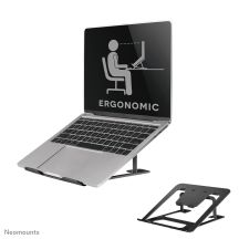 Neomounts NSLS085BLACK Laptopständer Notebookständer Schwarz 43,2 cm (17 Zoll)