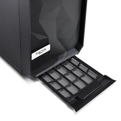 8. Fractal Design Meshify C Midi Tower Schwarz
