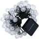 26. Solar-Gartenlampen-Girlande, Solarkette, 4,9 m, 40 LEDs, warmweiß
