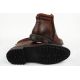 3. Wrangler Herrenschuhe George Stiefeletten, braune Stiefeletten mit Reißverschluss