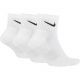 4. Nike Value Cotton Quarter Socken 3 Paar M SX4926 101