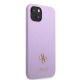 4. Ratet Guess , GUHCP13SPS4MU iPhone 13 mini 5,4" lila/lila Hardcase Saffiano 4G kleines Metalllogo