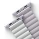 5. Uniq Revix Armband für Apple Watch 1/2/3/4/5/6/7/8/SE/SE2/Ultra 42/44/45/49 mm – lila-weiß