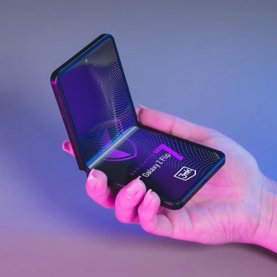 2. 3mk SilverProtection+ Folded Edition Schutzfolie für Samsung Galaxy Z Flip 7