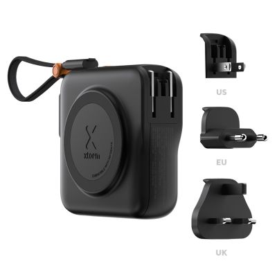 5. Xtorm XTPP101 Powerbank Lithium-Polymer (LiPo) 10000 mAh Kabelloses Laden Schwarz
