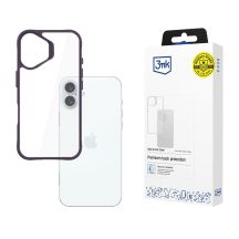 3mk Satin Armor Case+ Lila für Apple iPhone 16 Plus - Transparent