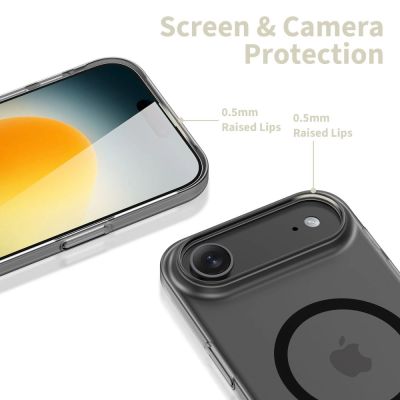 4. Tech-Protect MagFlex MagSafe Case für iPhone 17 Air – Mattschwarz