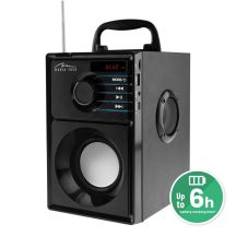 MEDIA-TECH KABELLOSER LAUTSPRECHER BOOMBOX SILBER 15W MRS MT3179