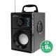 MEDIA-TECH KABELLOSER LAUTSPRECHER BOOMBOX SILBER 15W MRS MT3179