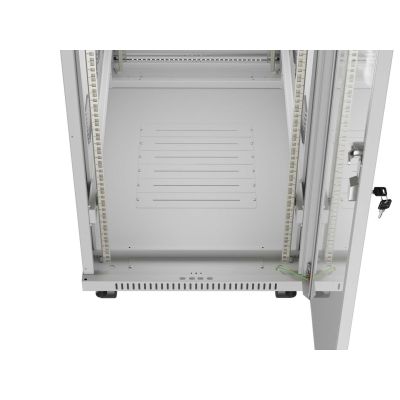 12. LANBERG Standschrank 19" 42U 600x1000 GRAU