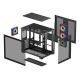 23. DeepCool CG530 4F Midi-Tower Schwarz