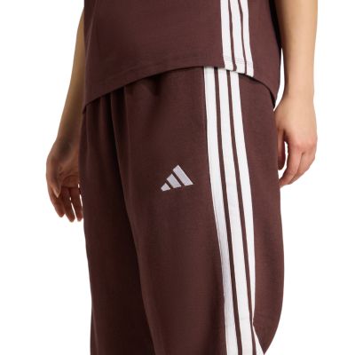 5. adidas Essentials 3-Streifen Fleece Loose-Fit Hose W JY3069