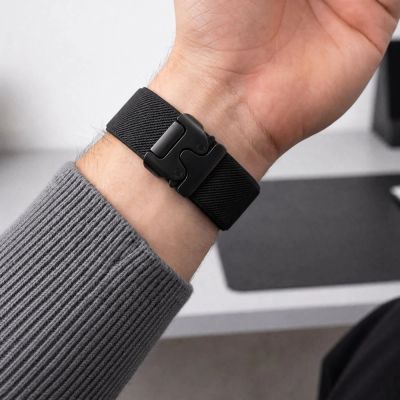 6. Tech-Protect Nylonverschluss für Samsung Galaxy Watch Ultra 47 mm – Schwarz