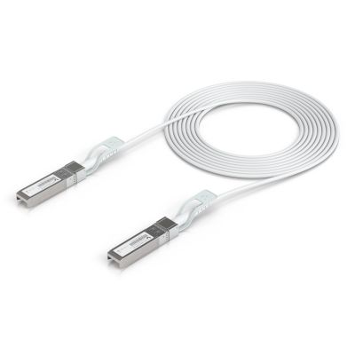 Ubiquiti UACC-Uplink-SFP28-3M InfiniBand/Glasfaser-DAC-Kabel Weiß