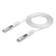 Ubiquiti UACC-Uplink-SFP28-3M InfiniBand/Glasfaser-DAC-Kabel Weiß