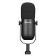 5. BOYA BY-DM500 Dynamisches XLR-Mikrofon mit Nierencharakteristik für Podcasts – Schwarz