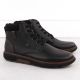 28. Gefütterte wasserdichte Herren-Lederstiefeletten in Schwarz Rieker B3343-00