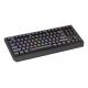 3. GENESIS Thor 230 TKL Gaming-Tastatur USB + RF Wireless + Bluetooth QWERTY US English Schwarz