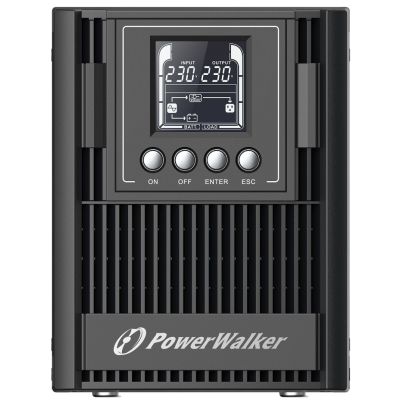 3. UPS Bluewalker PowerWalker VFI 1000 AT - RS-232, USB - Ausgangsanschlüsse: 3 (10122180)