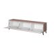2. NOVA TV-Schrank 186x40x48 mattrosa