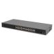 6. 24-Port L2 Managed Gigabit Ethernet Switch mit PoE-Injektor, 2 SFP-Upload