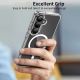 5. Tech-Protect FlexAir Hybrid MagSafe Hülle für Samsung Galaxy A36 / A56 / A37 5G - Transparent
