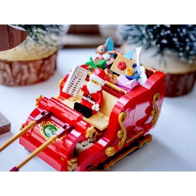 13. LEGO 40499 Weihnachtsmannschlitten