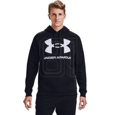 4. Under Armour Rival Fleece Big Logo HD M 1357093 001 Sweatshirt