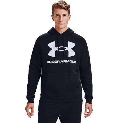 4. Under Armour Rival Fleece Big Logo HD M 1357093 001 Sweatshirt