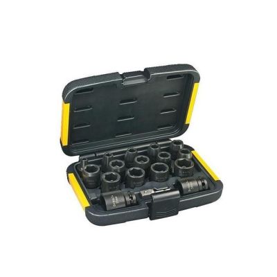 5. Dewalt DT7506 Schlagschrauber-Einsätze (6 mm, 8 mm, 10 mm, 11 mm, 12 mm, 13 mm, 14 mm, 16 mm, 17 mm, 18 mm, 19 mm, 20 mm, 21 mm, 22 mm, 27 mm, 17-teilig)