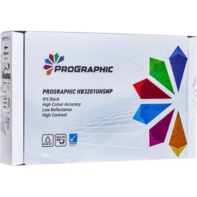 17. iiyama ProGraphic HB3201UHSNP-B1 Computermonitor 80 cm (31,5") 3840 x 2160 px Schwarz