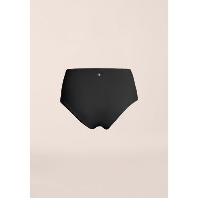 6. CASALL Bikini-Hipster-Badehose mit hohem Bund, Schwarz