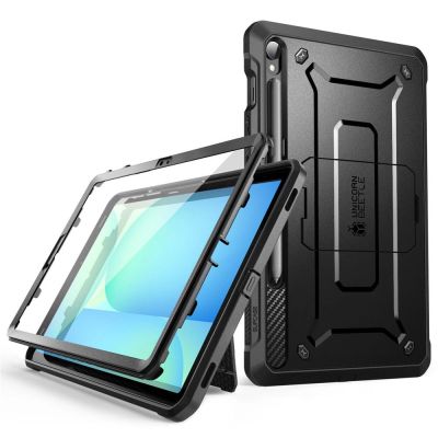 Unicorn Beetle Pro Supcase Hülle für Samsung Galaxy Tab S9 11.0 / S9 FE / S10 FE / S10 Lite 10.9 X710 / X716B / X510 / X516B / X520 / X526 / X400 / X406B - Schwarz