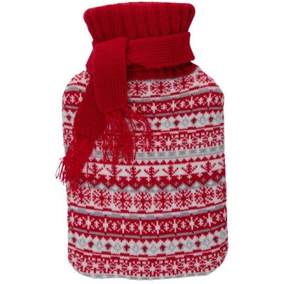 11. ALPINA NORDIC 0,7L GUMMI-WÄRMWASSERFLASCHE IM ETUI