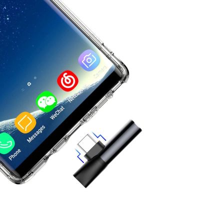 12. Baseus Audio Converter L41 Adapter von USB-C auf USB-C-Anschluss + 3,5-mm-Kopfhöreranschluss schwarz (CATL41-01)