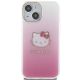 3. Hello Kitty IML Gradient Electrop Kitty Head Hülle für iPhone 15 – Rosa
