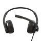 2. Creative Labs HS-230 Kabelgebundenes Kopfbügel-Headset für Business/Alltag, USB Typ-A, Schwarz