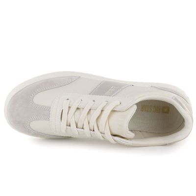 4. Beige Damen-Sneaker aus Leder, Big Star TT274155